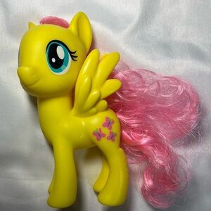 My Little Pony Fluttershy 6” Figure 2016 Hasbro Brushable Hair Pegasus